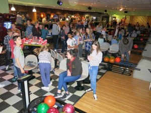 Good fun at 10-pin Bowling evening