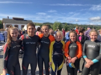BASC swimmers at Loch Lomond Open Water Event